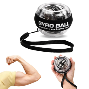 Close-up of Vital Wrist Ball with kinetic amber glow